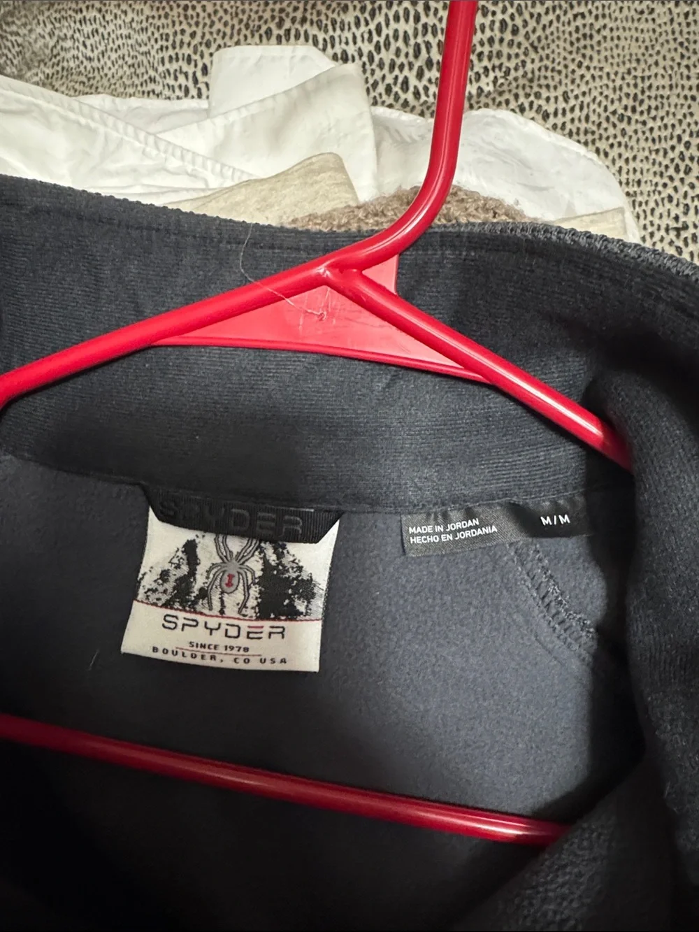 Spyder half zip
